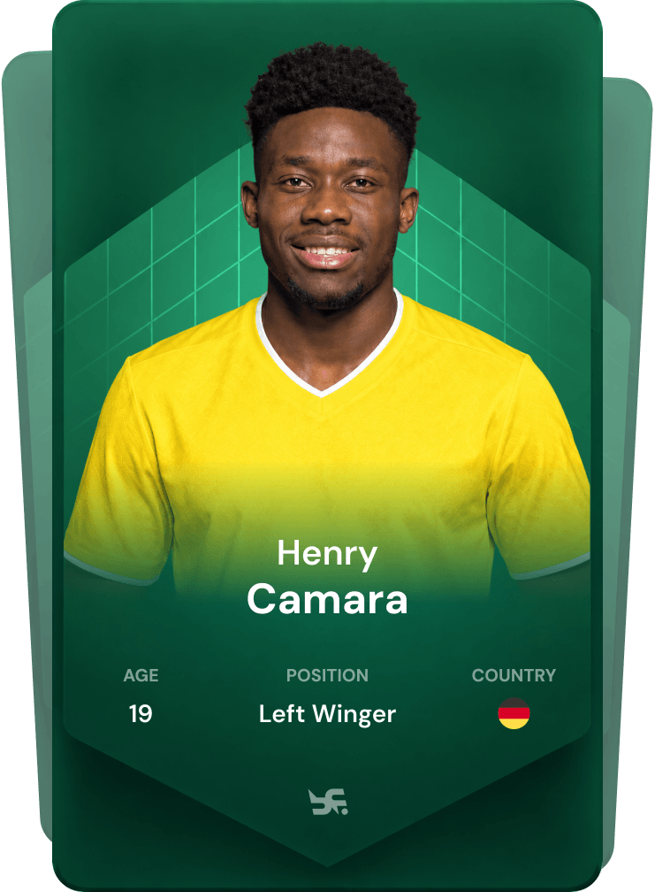 Example player profile card